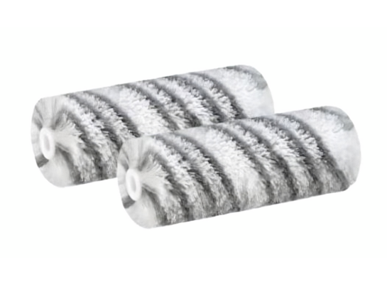 Wałek srebrny pasek 6 cm C15 2 sztuki