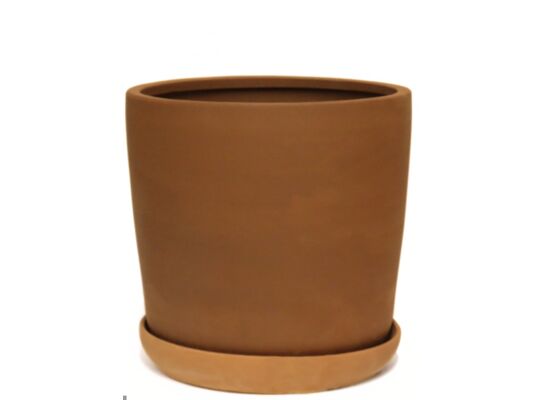 Doniczka ceramiczna mrozoodporna Sofia 37 x 37 cm terakota