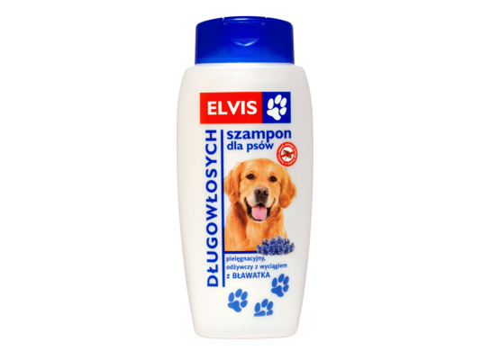 Szampon dla psów długowłosych 300 ml ELVIS