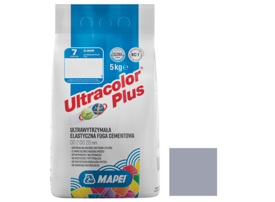 Fuga Ultracolor Plus 127 Arktyczny szary 5 kg MAPEI