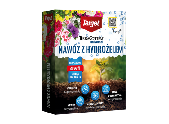 Nawóz z hydrożelem TerraCottem Universal 600 g Target