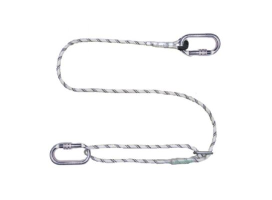 Linka opasująca z regulacją długości 2 m z karabińczykami