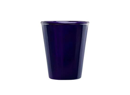 Doniczka ceramiczna z podstawką irma granatowy 26 x 22 cm