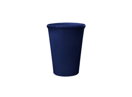 Doniczka ceramiczna z podstawką palma (palmowa) granatowy 29 cm