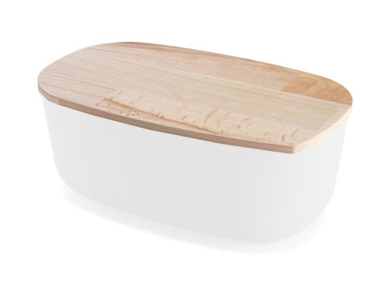 Pojemnik na pieczywo biały