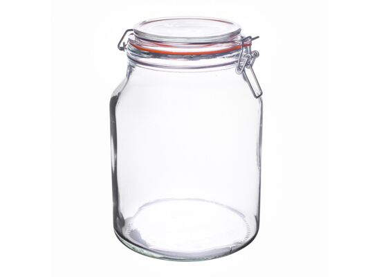 Słoik hermetyczny Spiżarnia pani domu 3,3 l z klipsem
