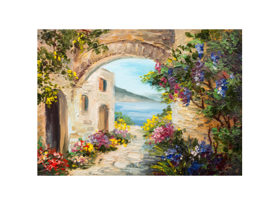 Obraz na płótnie 50 x 70 cm Łuk Adriatycki