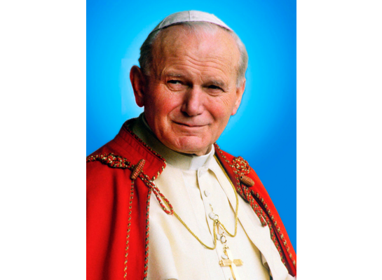 Obraz na płótnie 30 x 40 cm Jan Paweł II