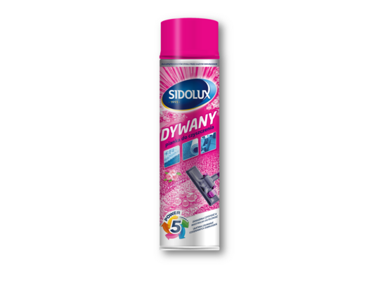Pianka do czyszczenia Dywany 600 ml Sidolux