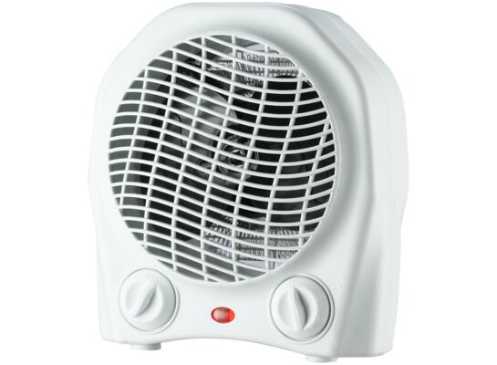 Termowentylator z termostatem 2000 W 20 x 13 x 22 cm biały