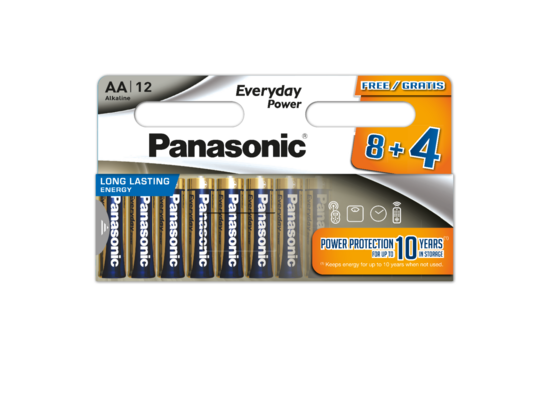 Bateria alkaliczna everyday power LR6 12 sztuk Panasonic