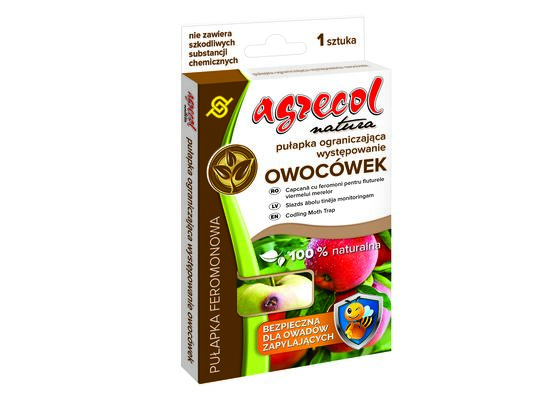 Pułapka feromonowa na owocówkę 1 sztuka Agrecol Natura