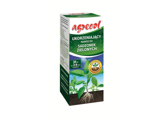 Nawóz ukorzeniający do roślin zielonych 30 ml Agrecol