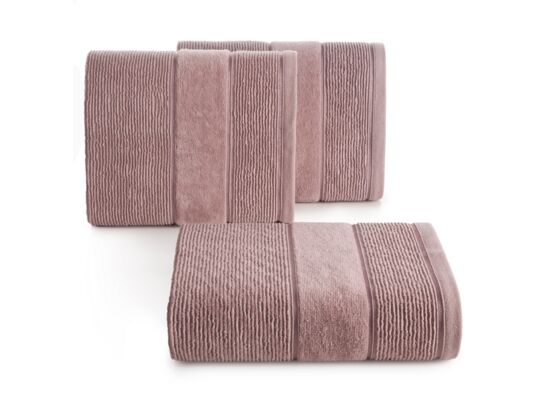 Ręcznik EMMA pudrowy róż 50 x 90 cm