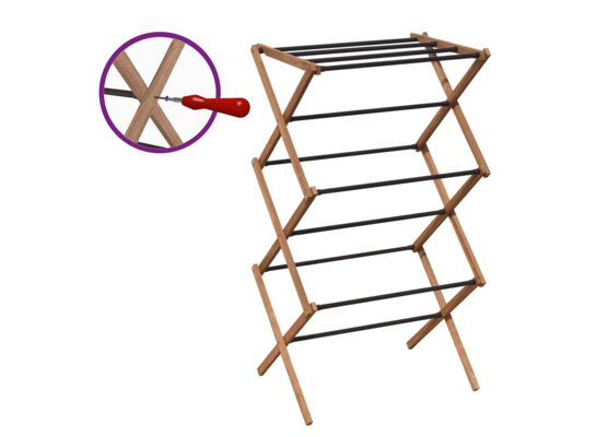 Suszarka drewniana na ubrania Aurora DSM