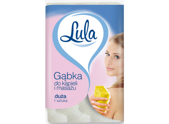 Gąbka do kąpieli i masażu DUŻA