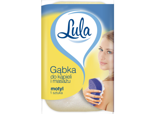Gąbka do kąpieli i masażu MOTYL