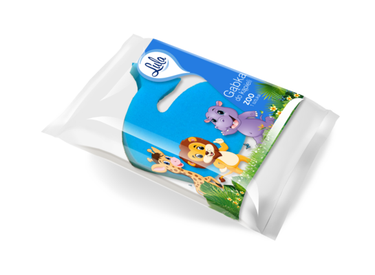 Gąbka do kąpieli ZOO