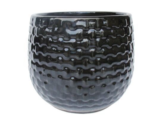 Osłonka szkliwiona 24,1 cm czarny