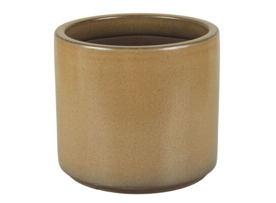 Donica szkliwo 30 x 27 cm mróz brązowy