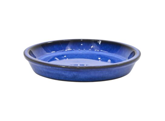 Podstawka ceramiczna mrozoodporna 30 cm niebieski