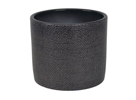 Osłonka ceramiczna 17 cm Granit Lazur czarny