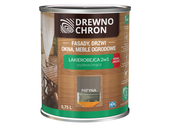 Lakierobejca 2w1 patyna 0,75 l Drewnochron