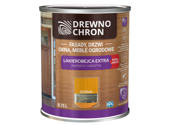 Lakierobejca Extra sosna 0,75 l Drewnochron