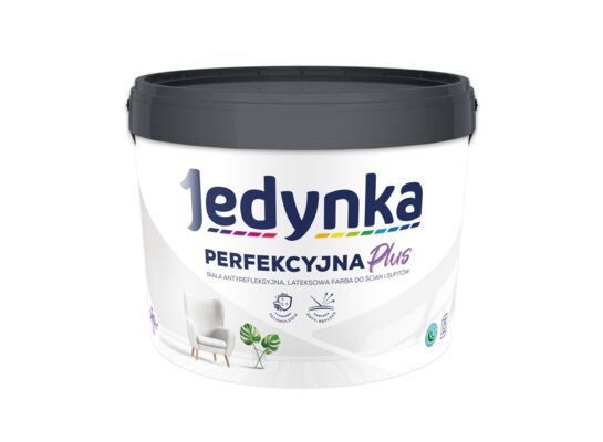 Farba lateksowa Perfekcyjna Plus 10 l Jedynka