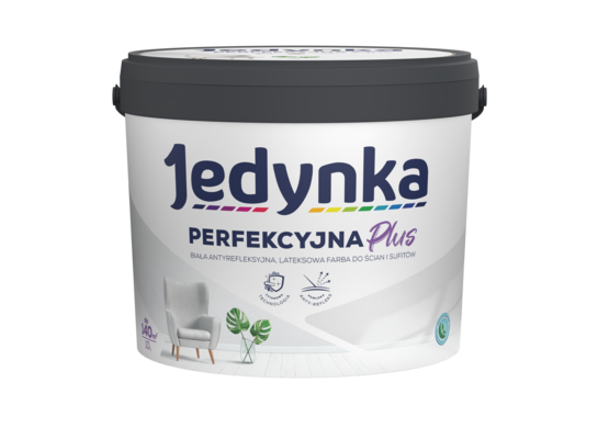 Farba lateksowa Perfekcyjna Plus 10 l Jedynka