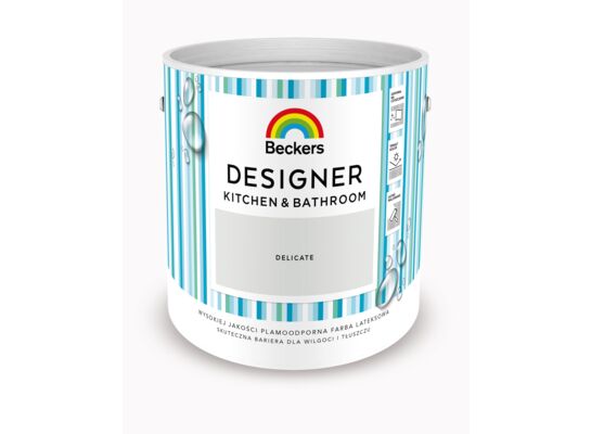 Farba lateksowa Beckers Designer Kitchen&Bathroom Delicate 2,5 l