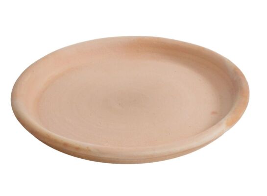 Podstawka ceramiczna Whitewash Saucer 43 cm pomarańczowy