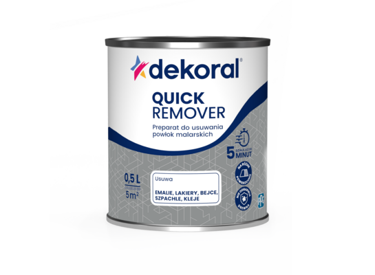 Preparat do usuwania powłok malarskich Quick Remover Dekoral