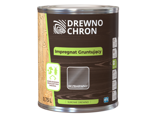 Impregnat Gruntujący 0,75 l Drewnochron