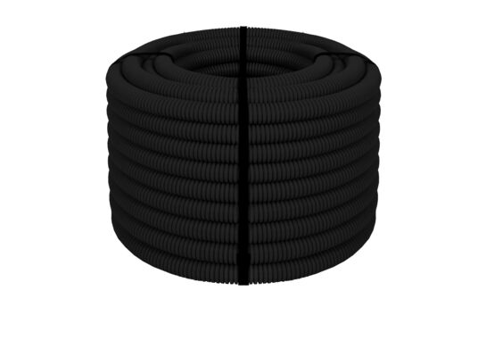 Rura peszel RGSp 25/19 EKO (750N) 25 mb czarna