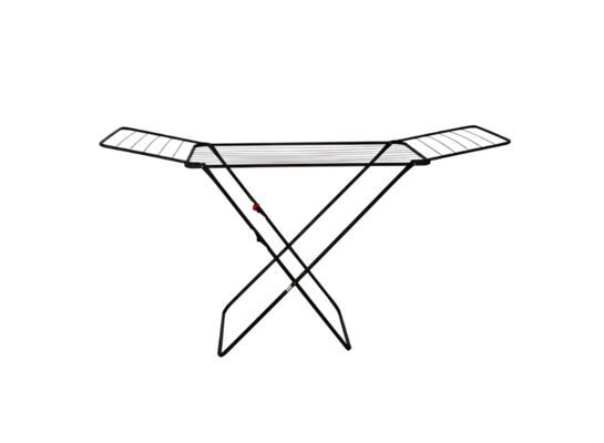 Suszarka do ubrań wolnostojąca Stabilo black 180 x 55 x 104 cm czarny