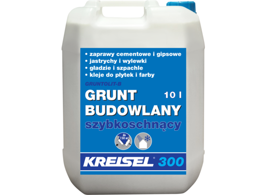 Grunt budowlany GRUNTOLIT-B 300 10 l KREISEL