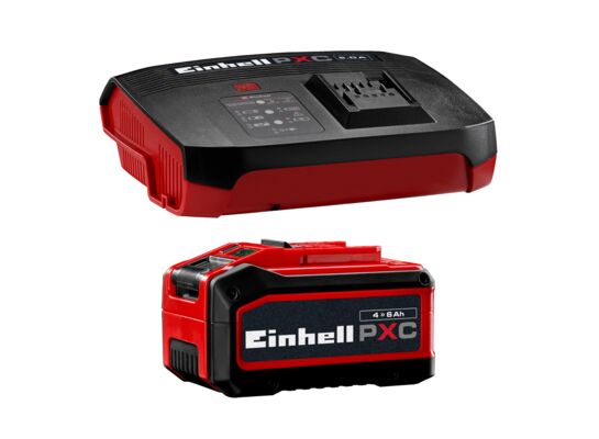 Zestaw startowy Power X-Change 18 V akumulator Multi-Ah 4-6 Ah + zasilacz Boost Einhell