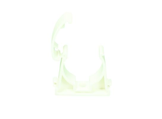 Uchwyt U-18 zamykany - 5 sztuk Biały AKS Zielonka