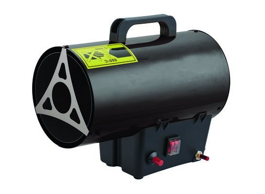 Nagrzewnica gazowa JYQ-10 10-15 kW wąż i reduktor