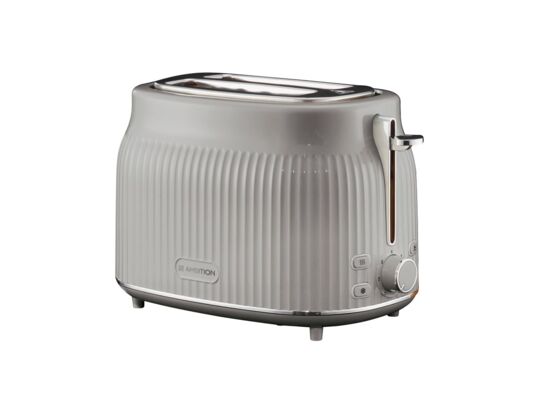 Toster elektryczny Vintage 930 W szary AMBITION