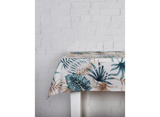 Obrus prostokątny Leaves liście palmy 145 x 220 cm wielokolorowy