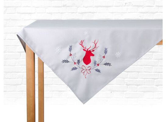 Obrus Deer 110 x 160 cm jeleń biały