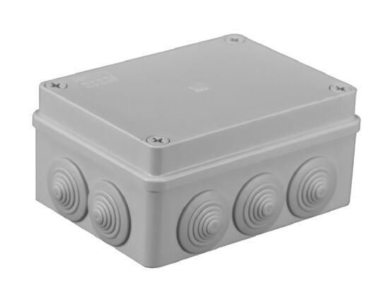 Puszka 150 x 110 x 70 mm 10 dławików PG21 IP 55