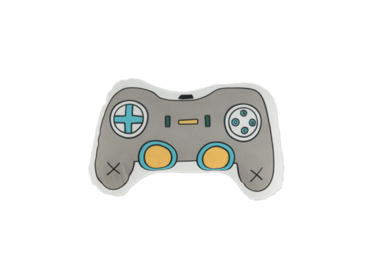 Poduszka Gaming 29 x 35 x 7 cm szary