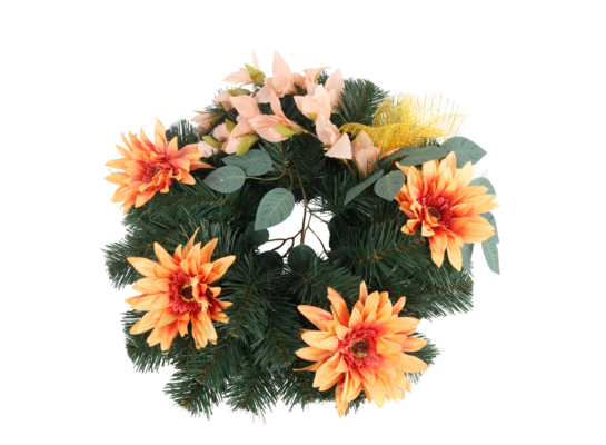 Stroik cynia 50 cm pomarańczowy