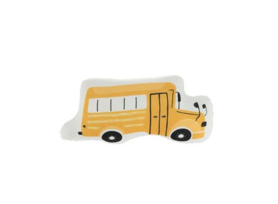 Poduszka Balmy samochód 29 x 35 x 7 cm żółty