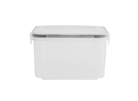 Pojemnik kwadratowy z pokrywą 1,5 L 15,5 x 15,5 x 9 cm transparentny