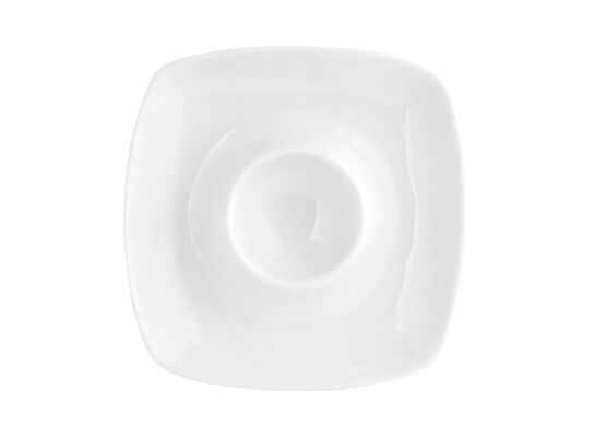Podstawka porcelanowa na jajko 13 cm kremowy