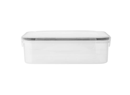 Pojemnik prostokątny z pokrywą 2,4 L 25 x 18 x 8 cm transparentny